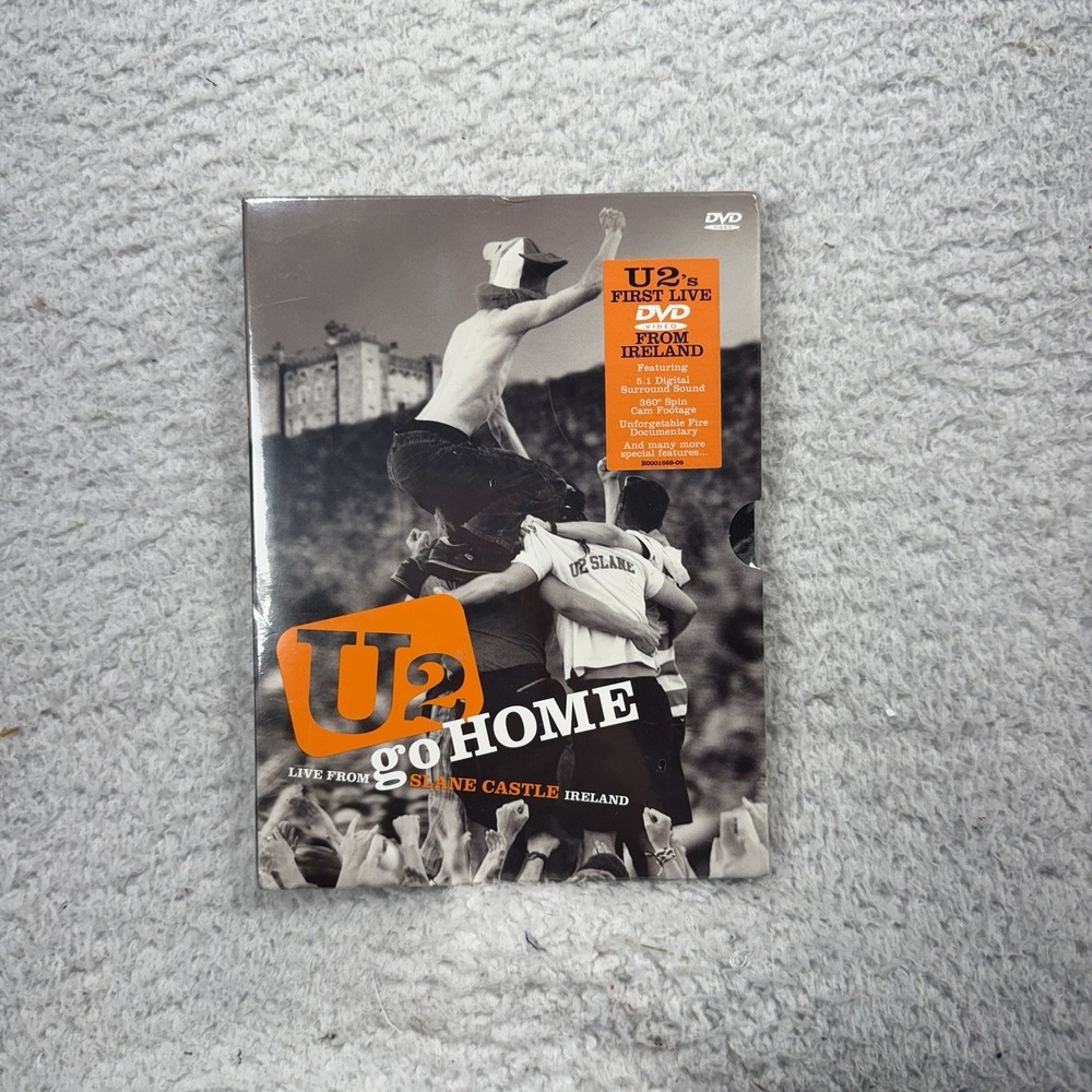 U2 Go Home Live From Slane Castle Ireland DVD 2003 Concert Promo Digi-Pack NEW